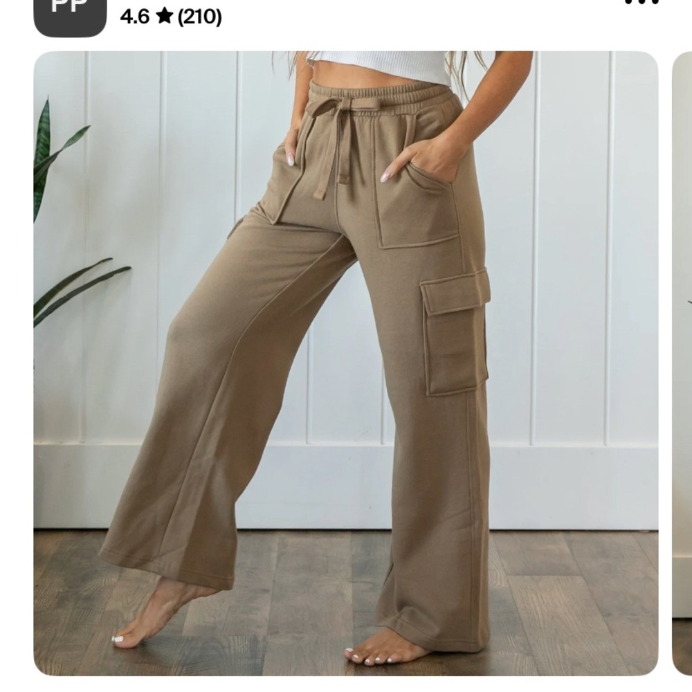 Cargo sweatpants